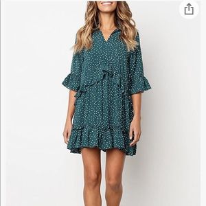 Polka Dot Swing Dress